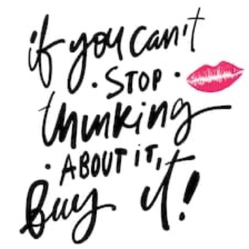 Can’t stop thinking about it? 👠🧣🎒🕶👛💍